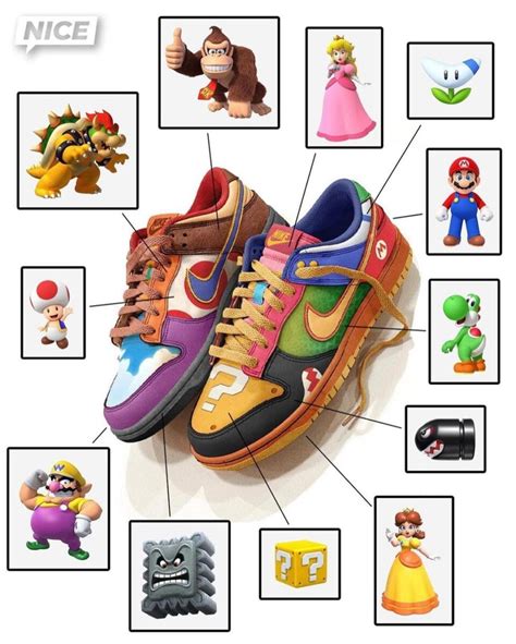 super mario nike dunks|super mario dunks cost.